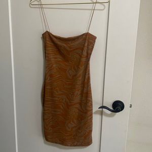 Meshing dress Carmel mini worn once